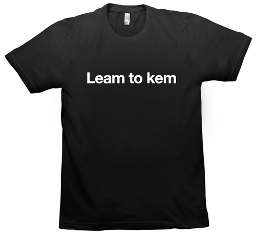 Learn to Kern T-Shirt | CMYBacon